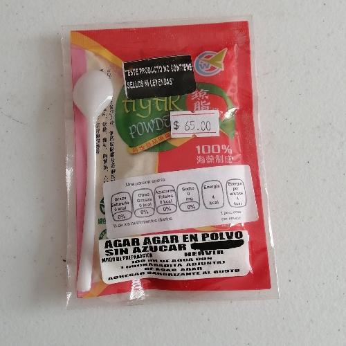 Agar Agar en sobre sin sabor