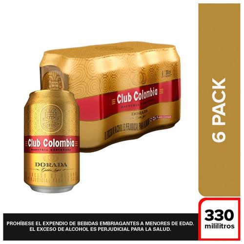 6 pack de club colombia