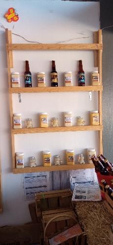 Cubeta de miel de mezquite