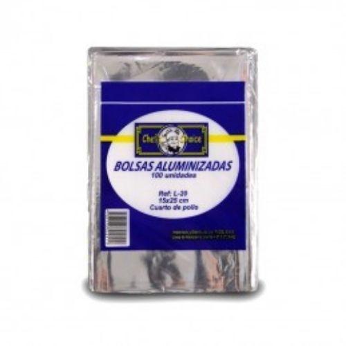 BOLSA ALUMINIZADA CUARTO DE POLLO