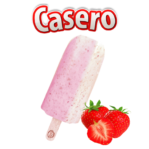 Paleta Casero Fresa