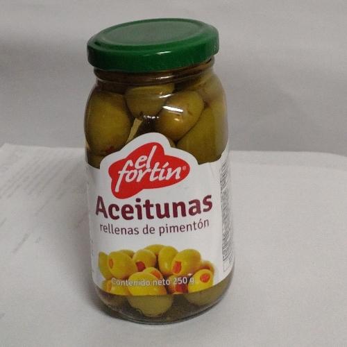 Aceitunas con pimentón ( fortín)