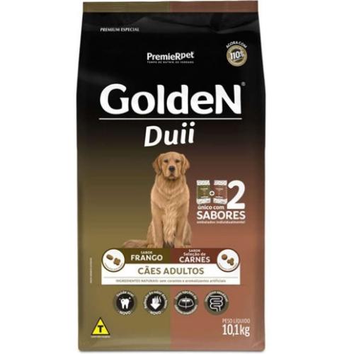Golden DULL 10,1kg Adulto Frango e Carne 