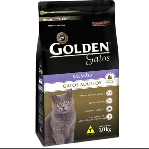 Golden CAT 10,1Kg Gatos Salmão