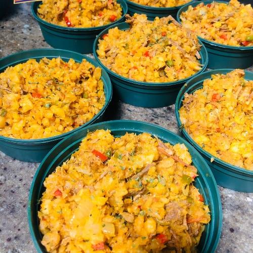 Arracache con carne molida