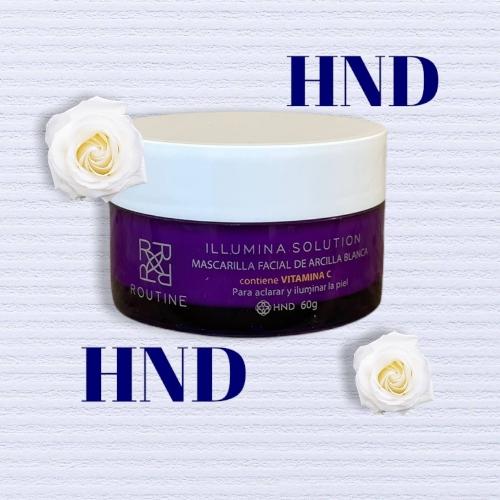 "Illumina Solution" Mascarilla Facial de Arcilla Blanca