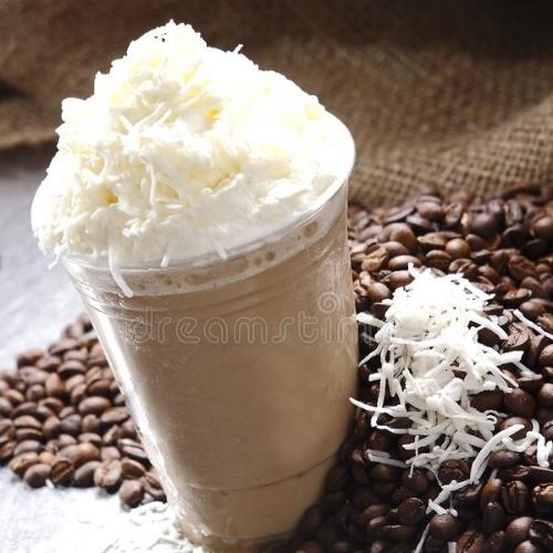 coconut frappuccino
16onz