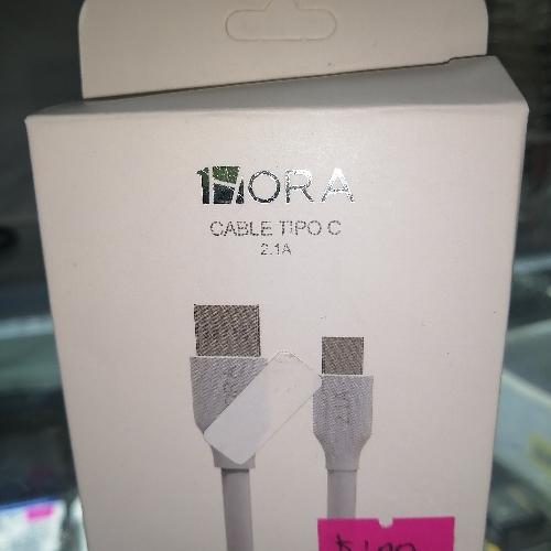 Cable tipo c 1 hora blanco