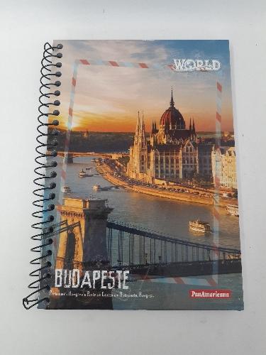 Caderno 1/4 96 folhas masculino capa dura 