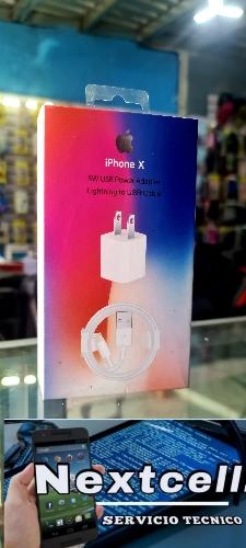 Cargador iphone X 