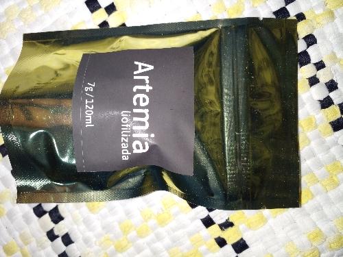 Artemia liofilizada 7g//120ml (Gunkan)