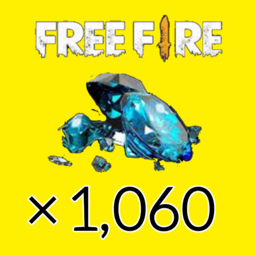 1,060DIAMANTES FREE FIRE