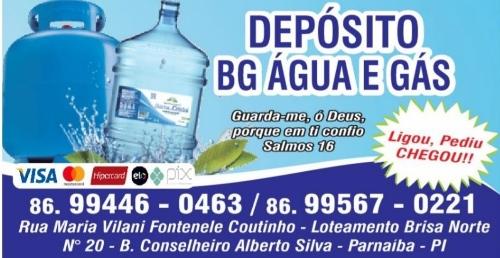 B.G água e gás