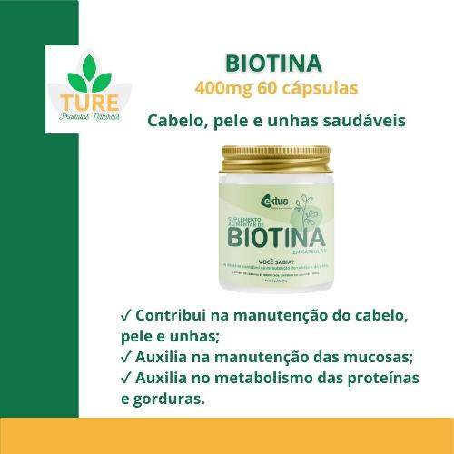 Biotina 60 Cápsula