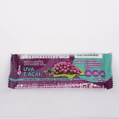 Barra de frutas Uva e Açaí