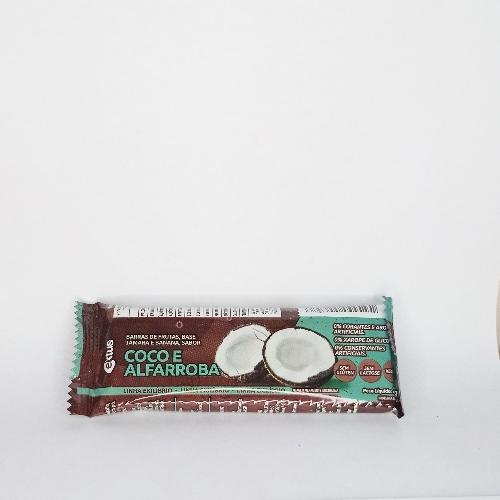 Barra de frutas Coco e Alfarroba