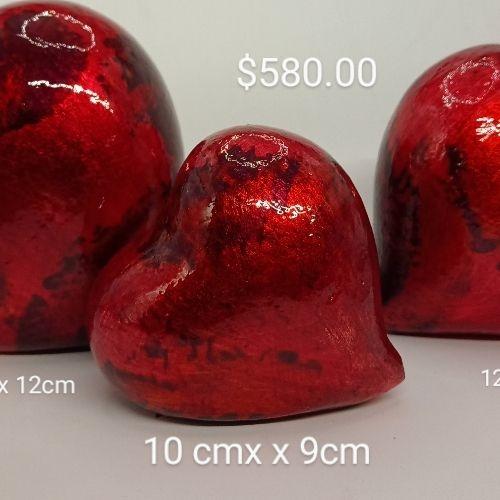 set de corazones 3 pzas.