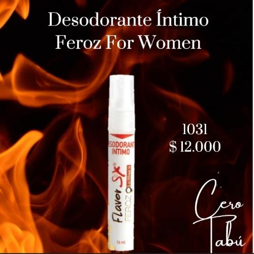 Desodorante íntimo feroz For Women 16ml