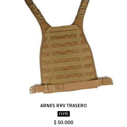 Arnés rrv trasero 