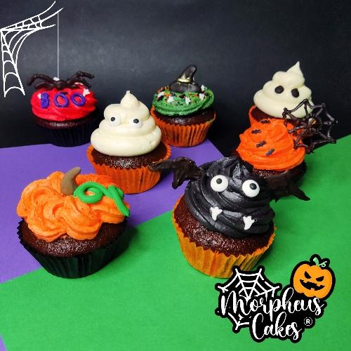 Cupcakes de Halloween 👻 6 unds