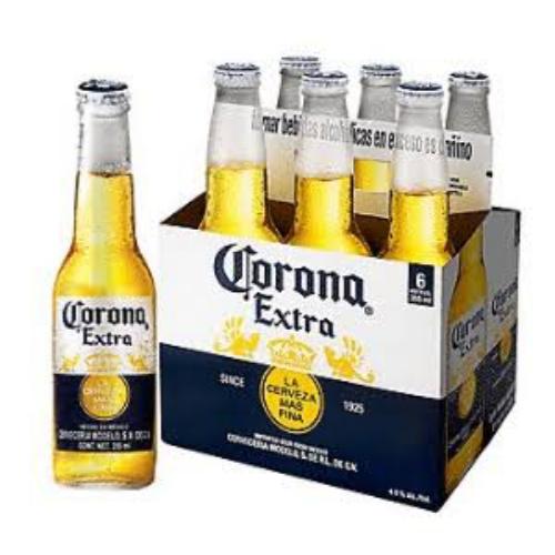 CERVEZA CORONA EXTRA SIX (355 ML)