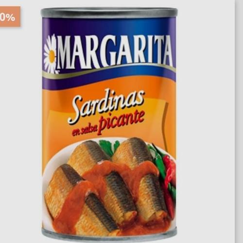 D386 SARDINA MARGARITA PICANTE×20
