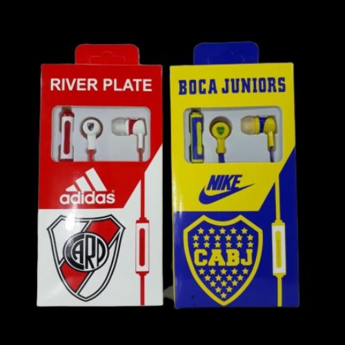 Auriculares manos libres (Boca/River)