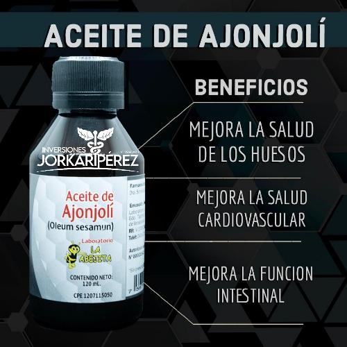 ACEITE DE AJONJOLI 120 ml