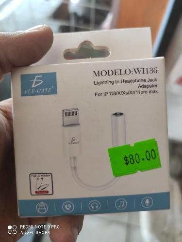 Adaptador iPhone auxiliar