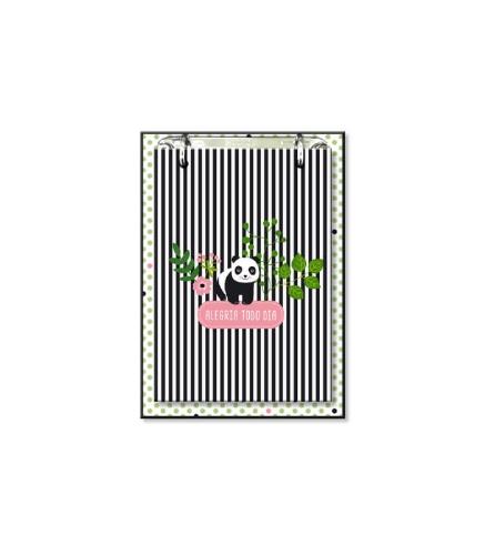 Bloco Office de Mesa 200 folhas sem Pauta Fina Ideia  - Panda