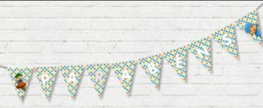 Bandeirolas Parabéns