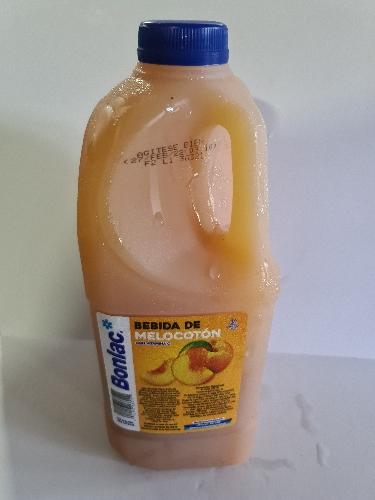 Bebida de melocoton bonlac 1.89lt, 1/2gl