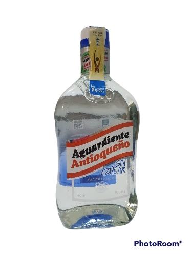 Aguardiente antioqueño azul sin azúcar 755ml