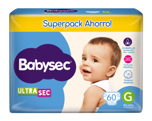 Babysec UltraSec Jumbo Pack G 60u