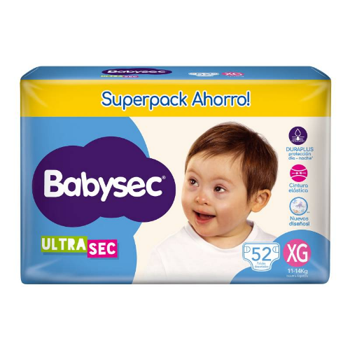 Babysec UltraSec Jumbo Pack XG 52u