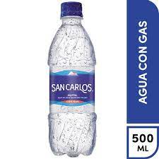 AGUA SAN CARLOS CON GAS 500 ML