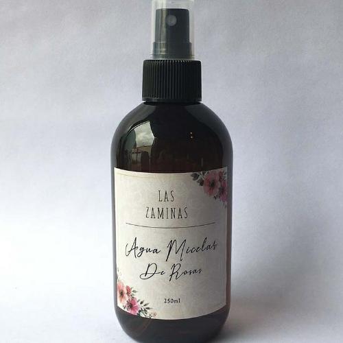 Agua micelar de rosas Zaminas 250ml $9500