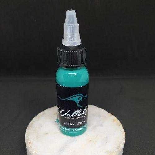 0038 wallaby Ocean green 1oz
