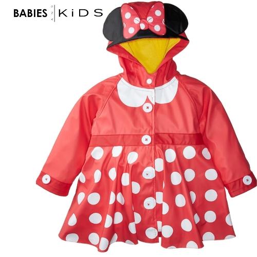 ABRIGO IMPERMEABLE DE MINNIE MOUSE PARA NIÑA