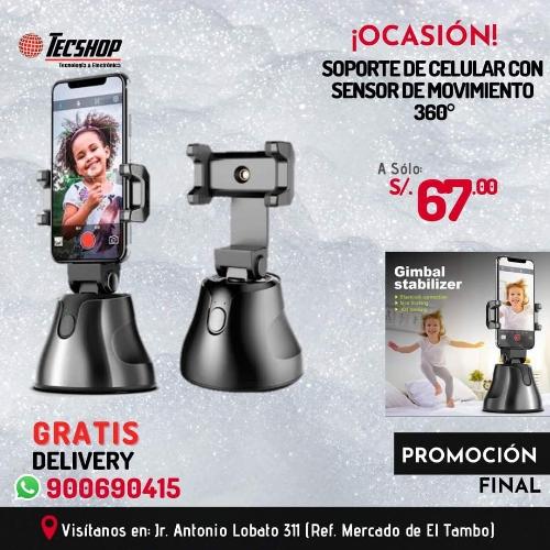 Soporte con sensor de movimiento 