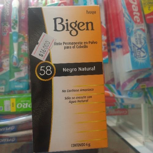 Bigen 58 negro natural