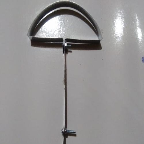 Soporte canal redondo 