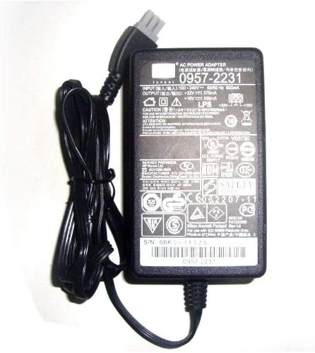 Adaptador de corriente Impresora HP 16V, 500mA; 32V, 375mA