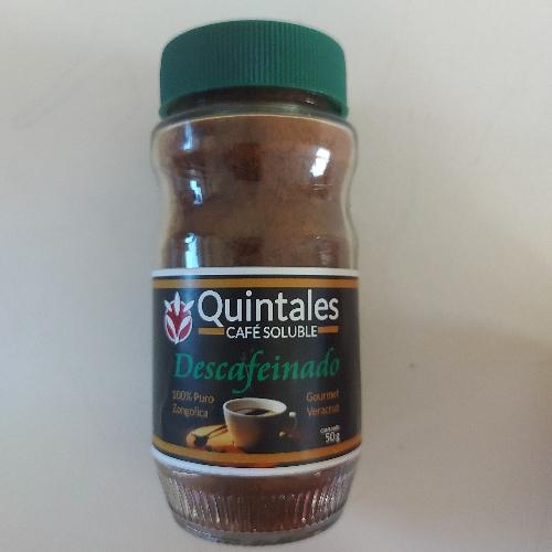 CAFE QUINTALES SOLUBE DESCAFEINADO AGLOMERADO 50 G