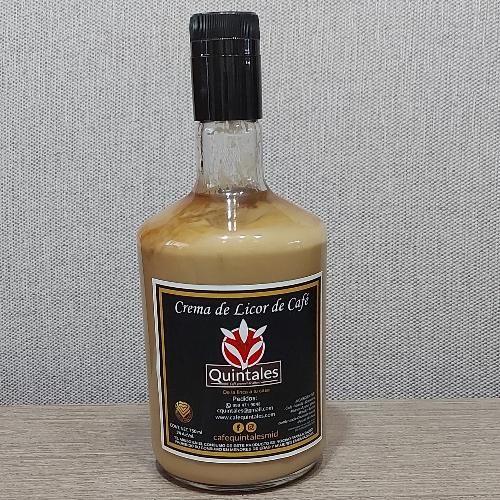 Crema de licor de café. 750 ml. Botella de Vidrio.