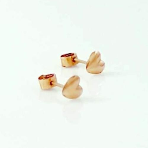 Arete oro 18k - Corazón (grande)