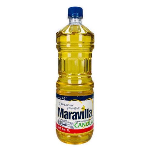 Aceite Maravilla Puro de Canola 900 ml.