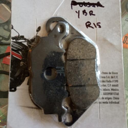 Balata delantera de disco para ybr125