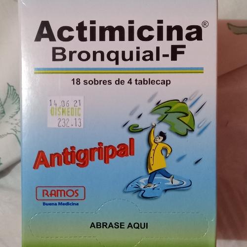 ACTIMICINA BRONQUIAL  DISP*72 - RAMOS- GCP0004