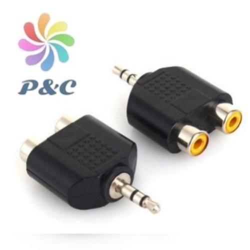 Adaptador Audio (Plug 3.5 a 2 RCA)
